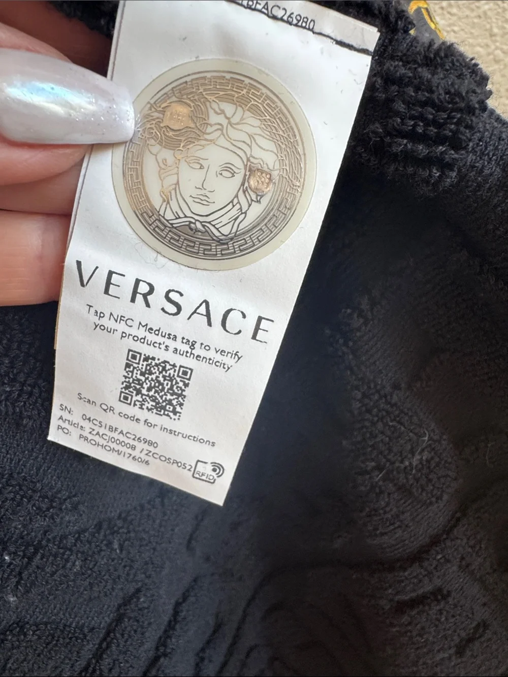 Versace Baroque Robe - Picture 10 of 14